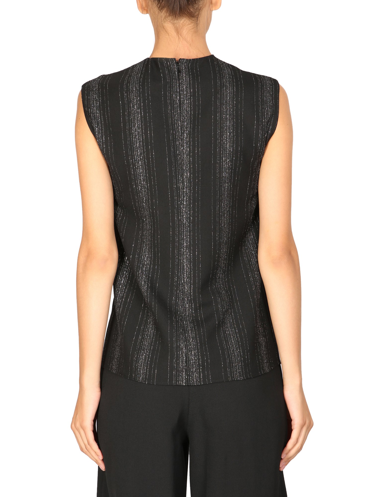 STELLA McCARTNEY    LUREX TAILORED TOP