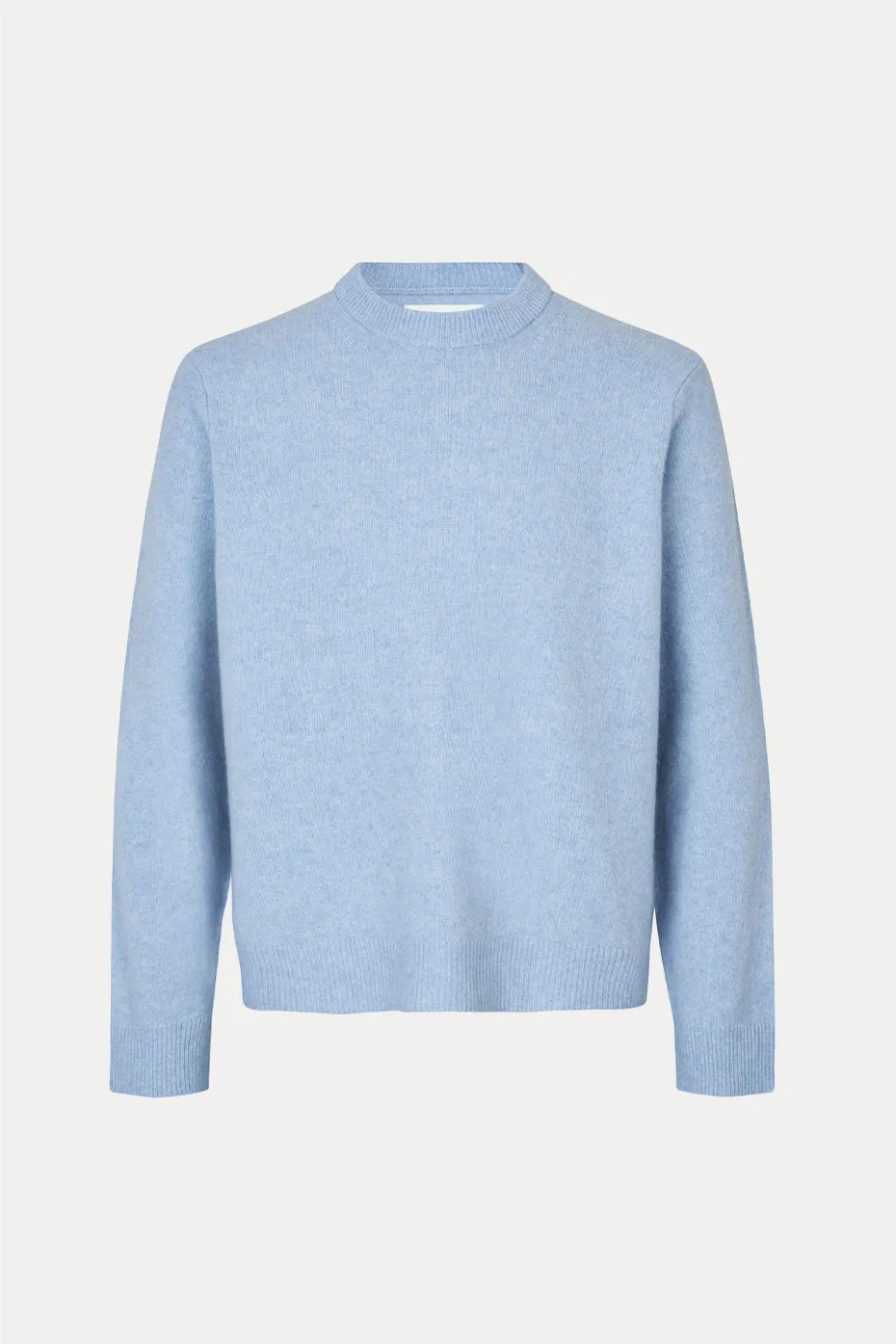 Subdued Blue Isak Knit Sweater