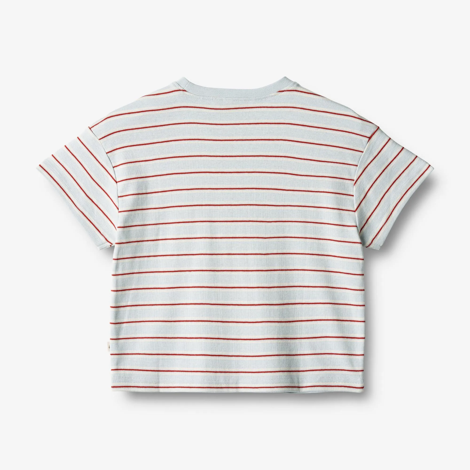 T-Shirt S/S Tommy - light blue stripe