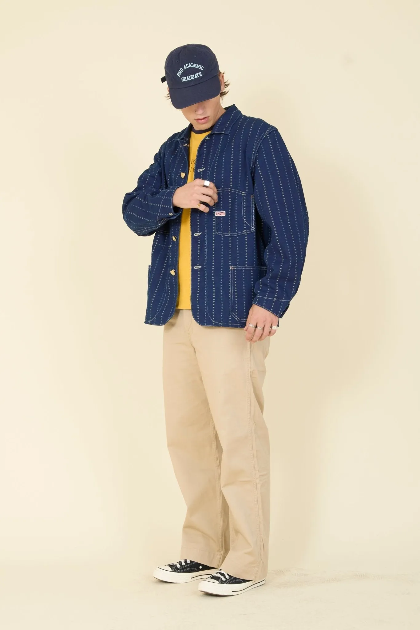 TCB Jeans Cathartt Chore Coat - Paw Stripe