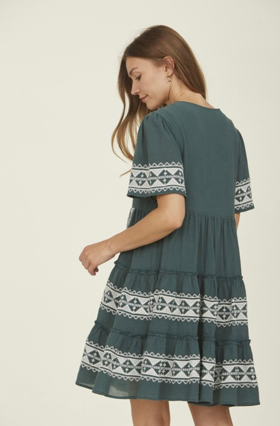 The Ash Embroidered Dress