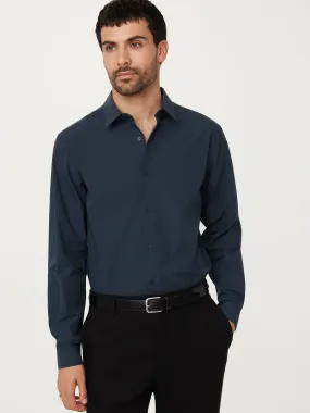 The Essential Dress Shirt in Midnight Blue