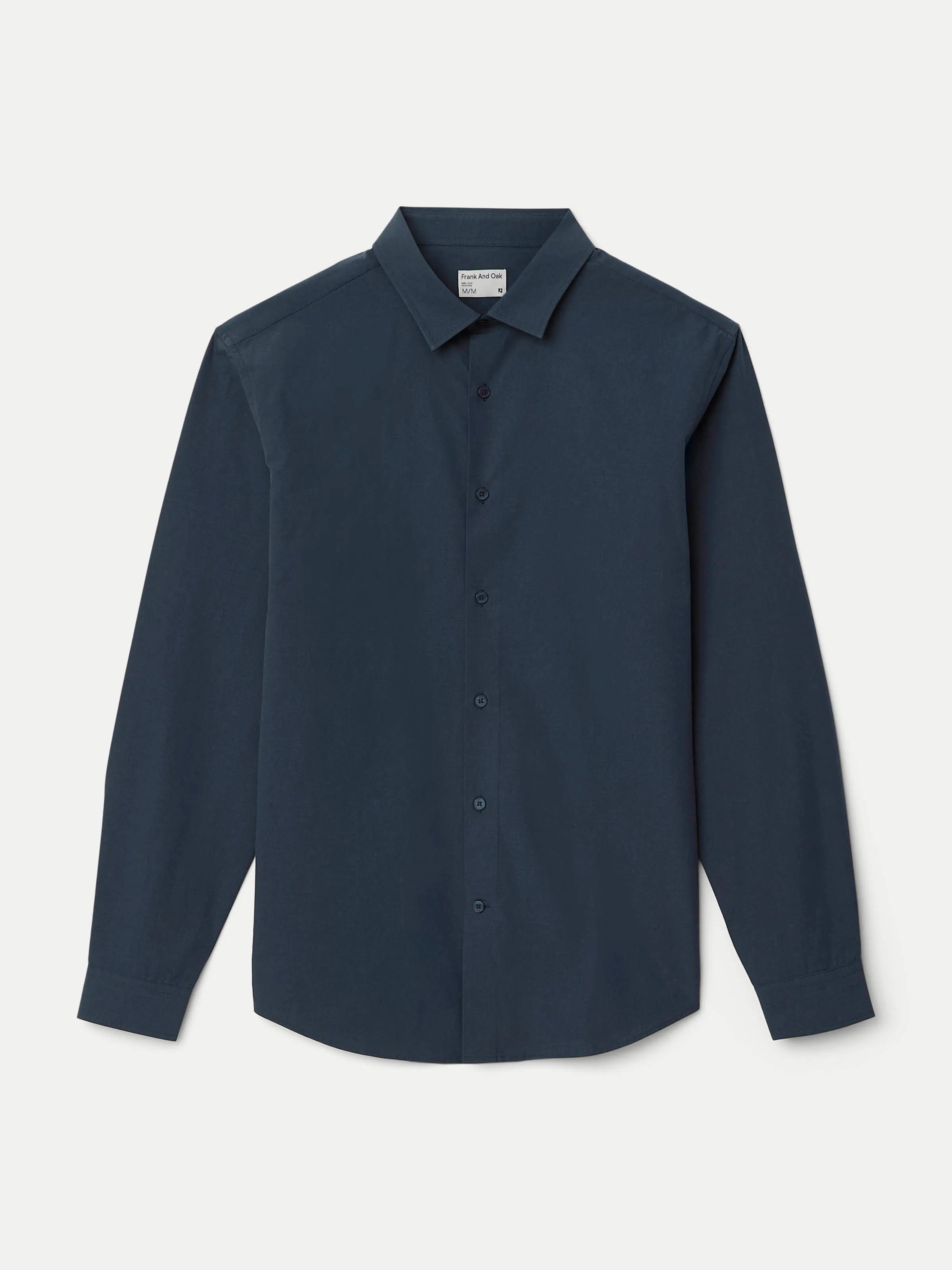 The Essential Dress Shirt in Midnight Blue