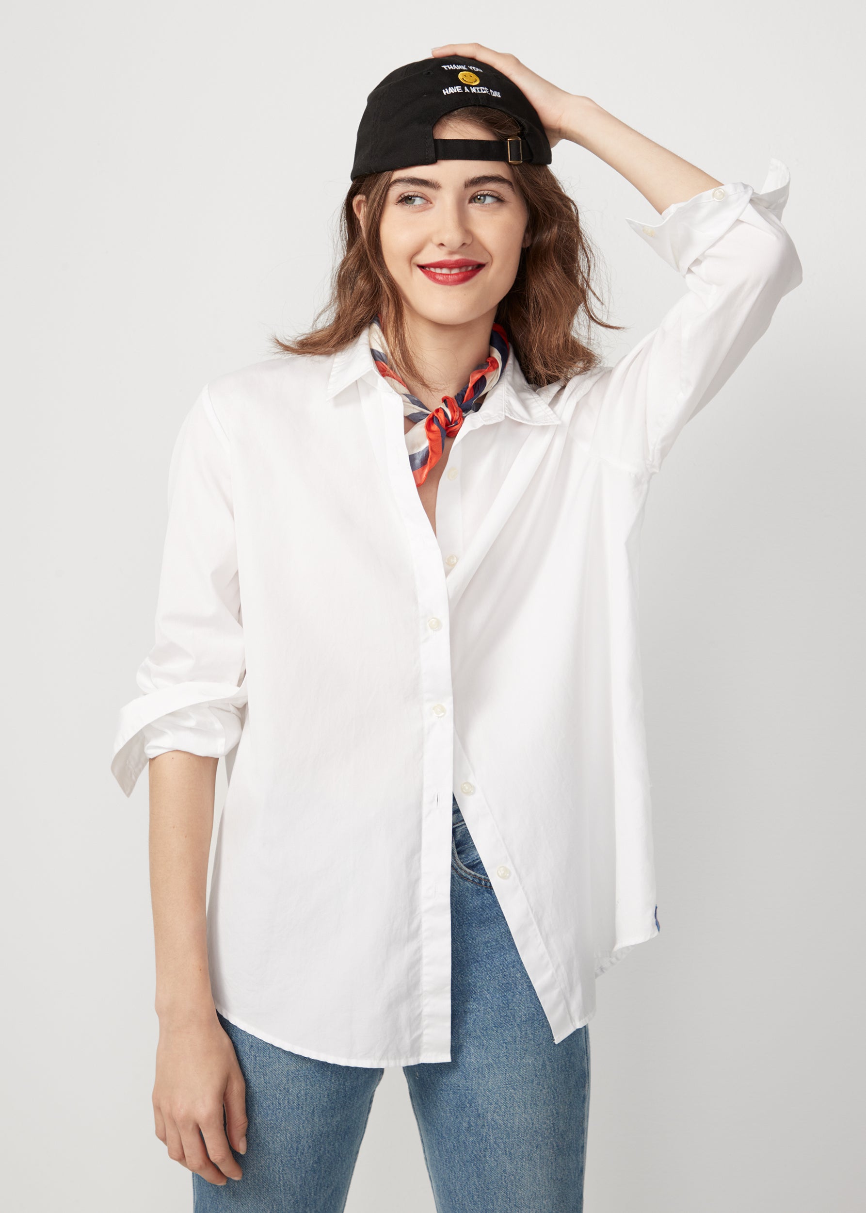 The Hutton Oversized Shirt - White