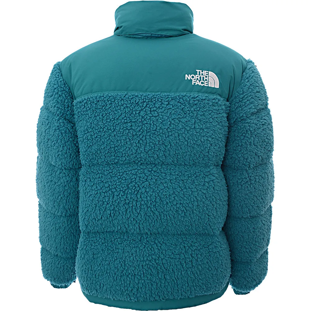 The North Face Mens Nuptse High Pile Down Puffer in Blue