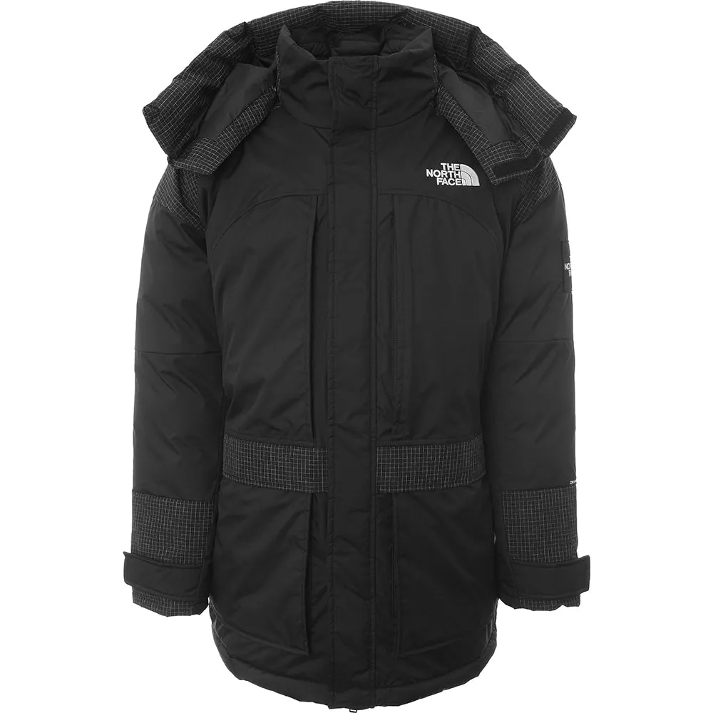 The North Face Mens Rusta Dryvent Waterproof Insulated Coat In Black Ripstop