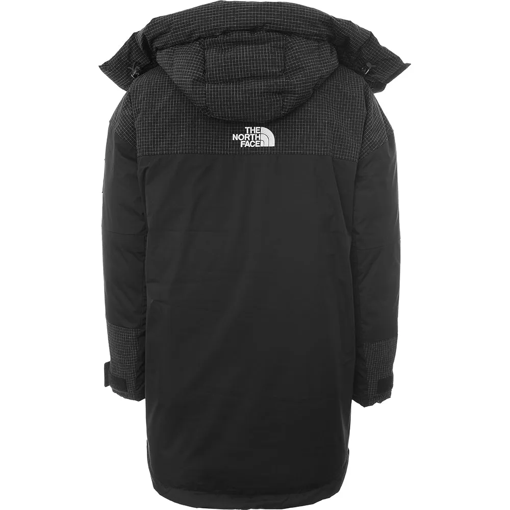 The North Face Mens Rusta Dryvent Waterproof Insulated Coat In Black Ripstop