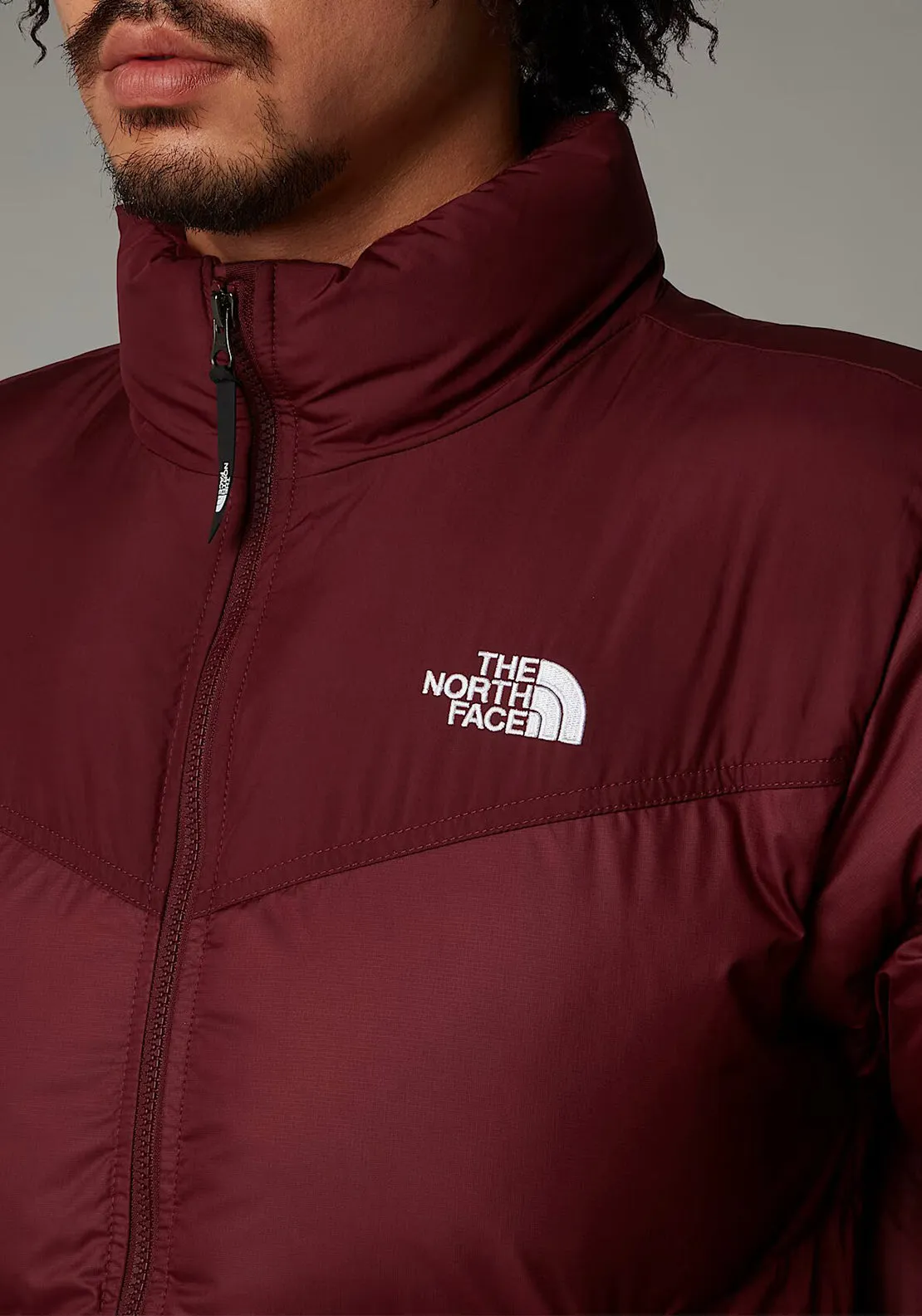 The North Face Men’s Saikru Puffer Jacket, Burgundy