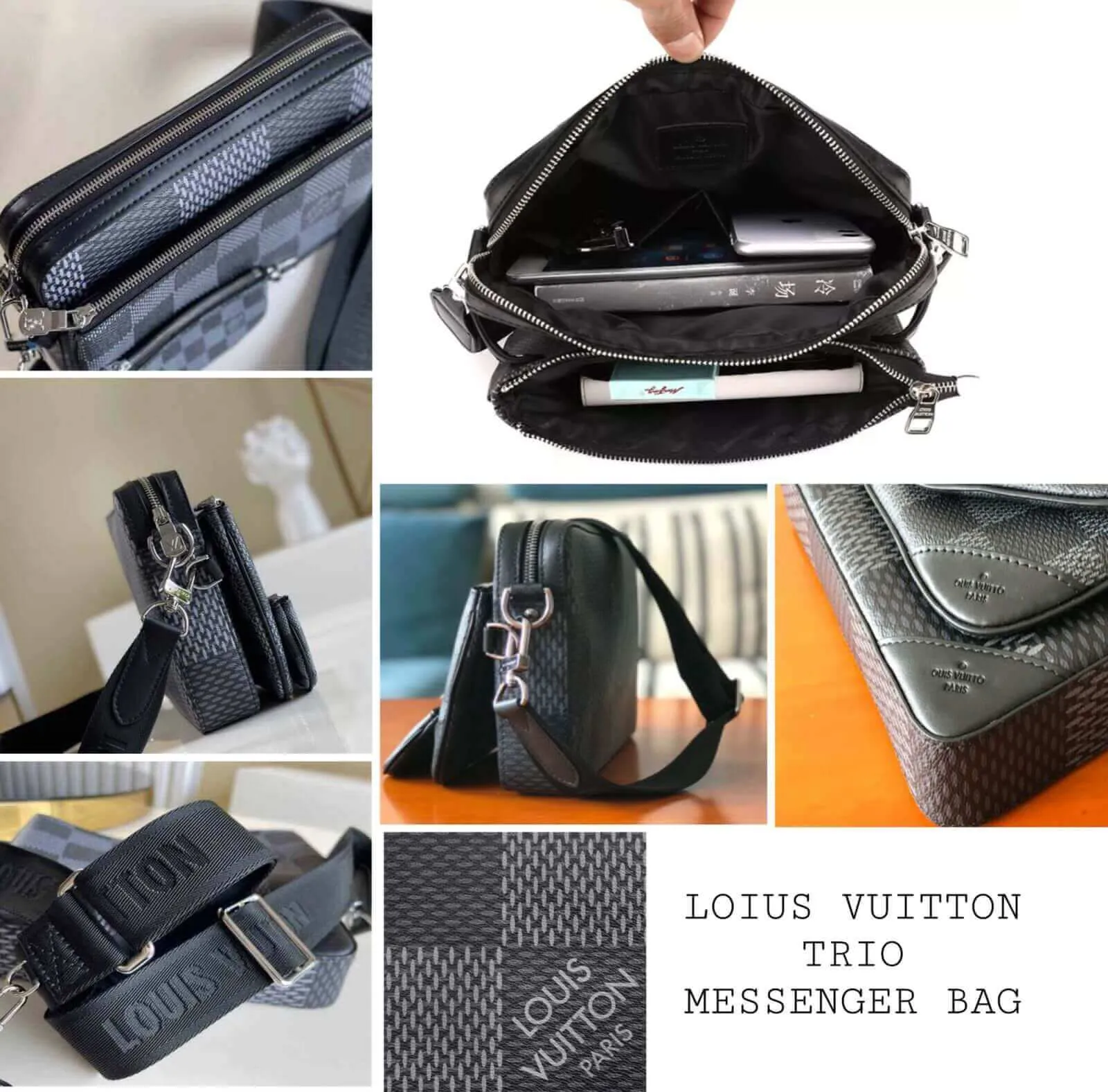 The Trio Messenger Bag