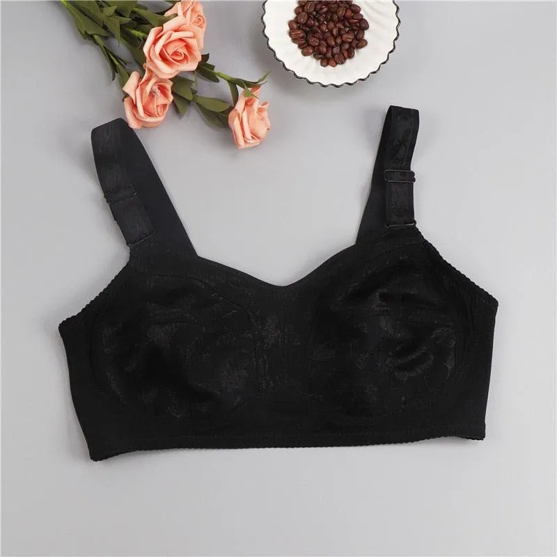 thin lace comfortable bra Wireless