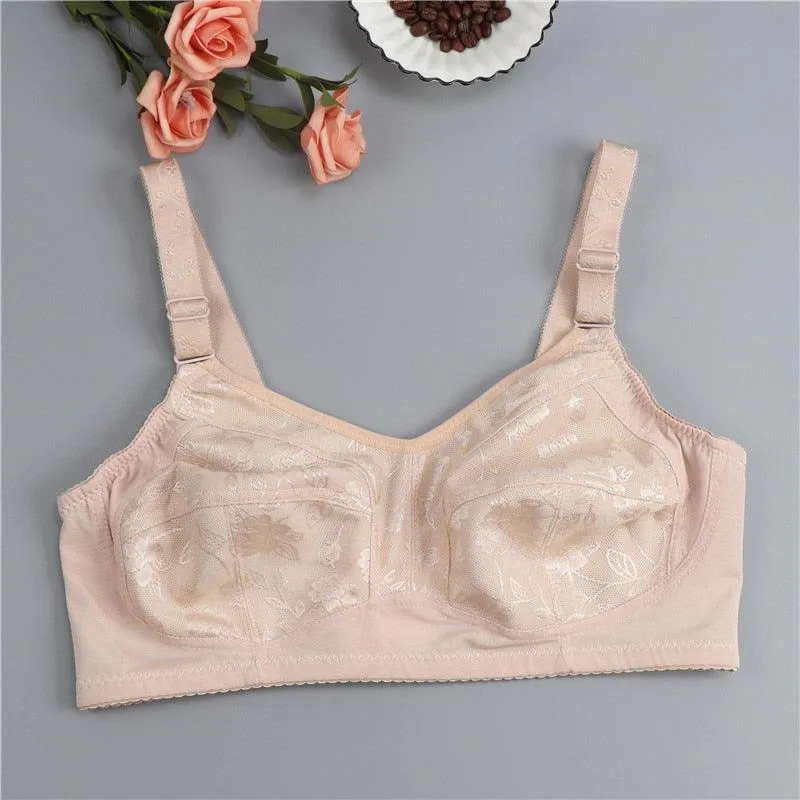 thin lace comfortable bra Wireless