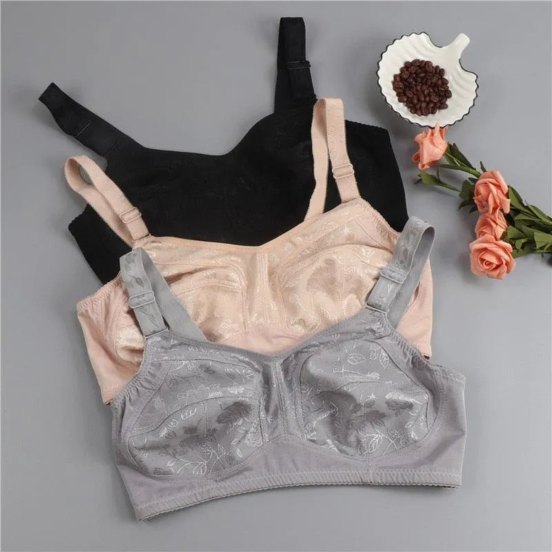 thin lace comfortable bra Wireless