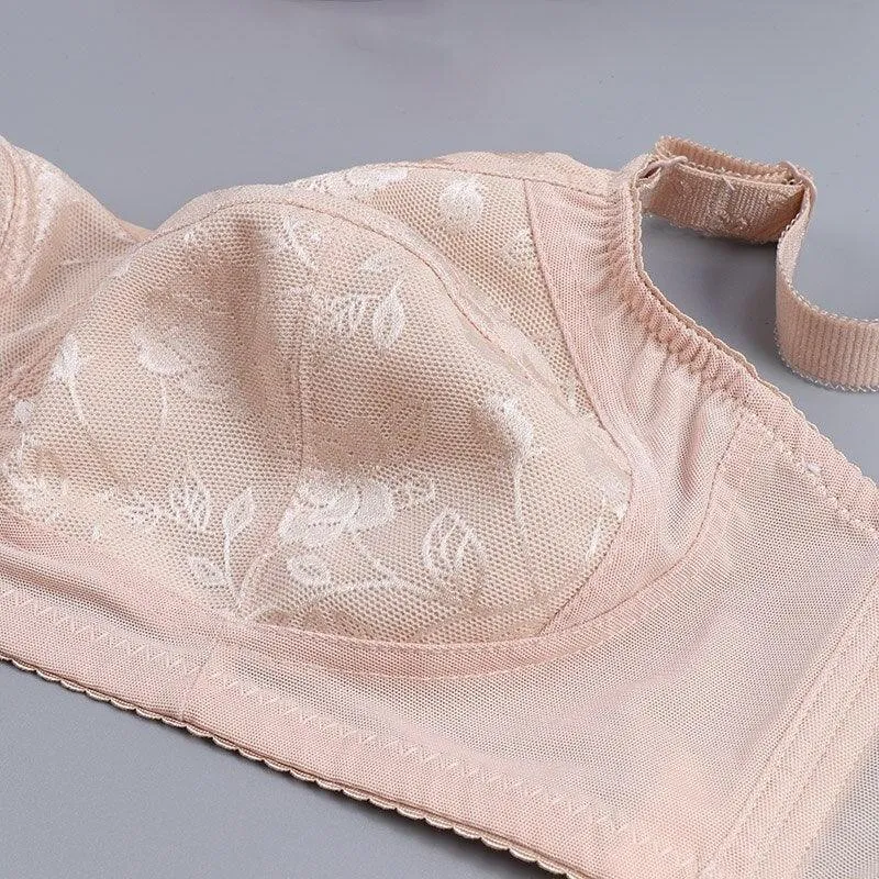 thin lace comfortable bra Wireless