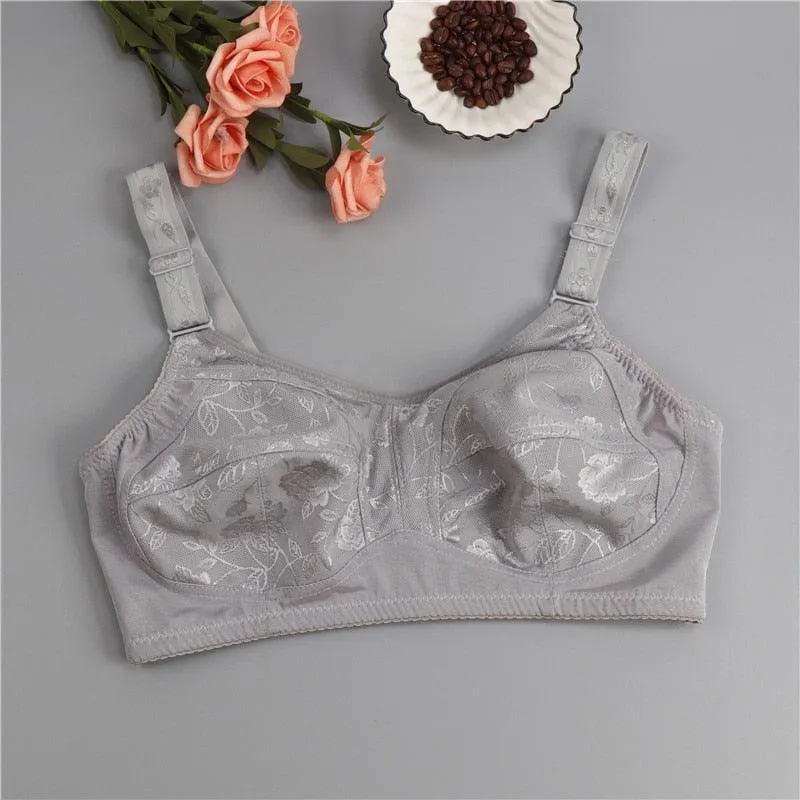 thin lace comfortable bra Wireless