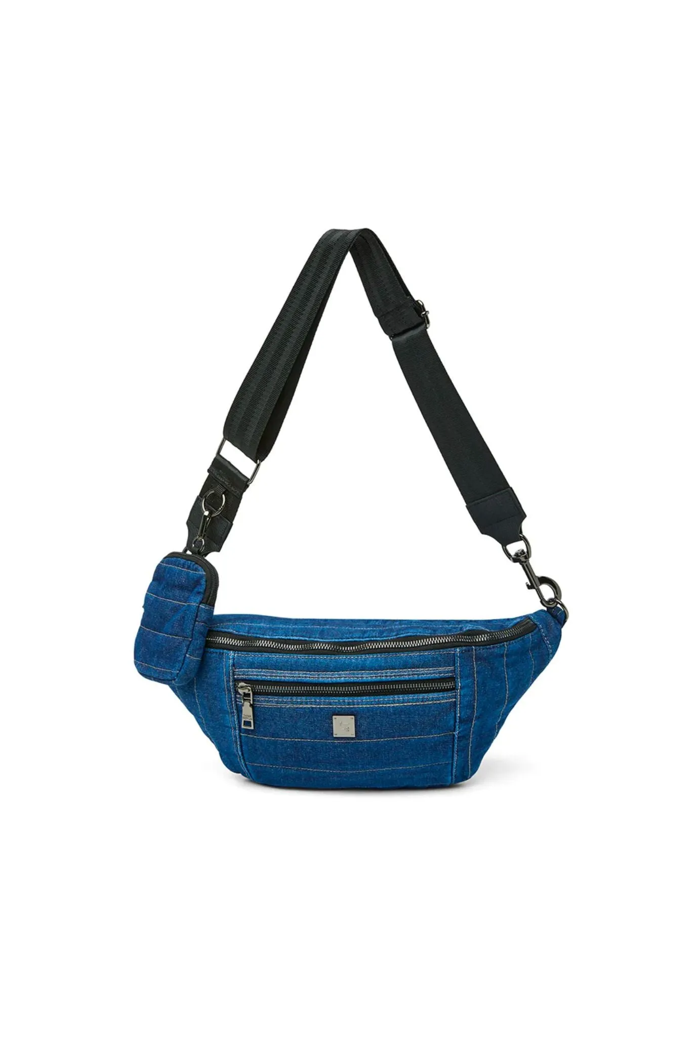 Think Royln Sister Sling Bag Stone Washed Denim