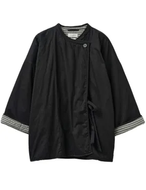 Toast Short Padded Cotton Coat Anthracite