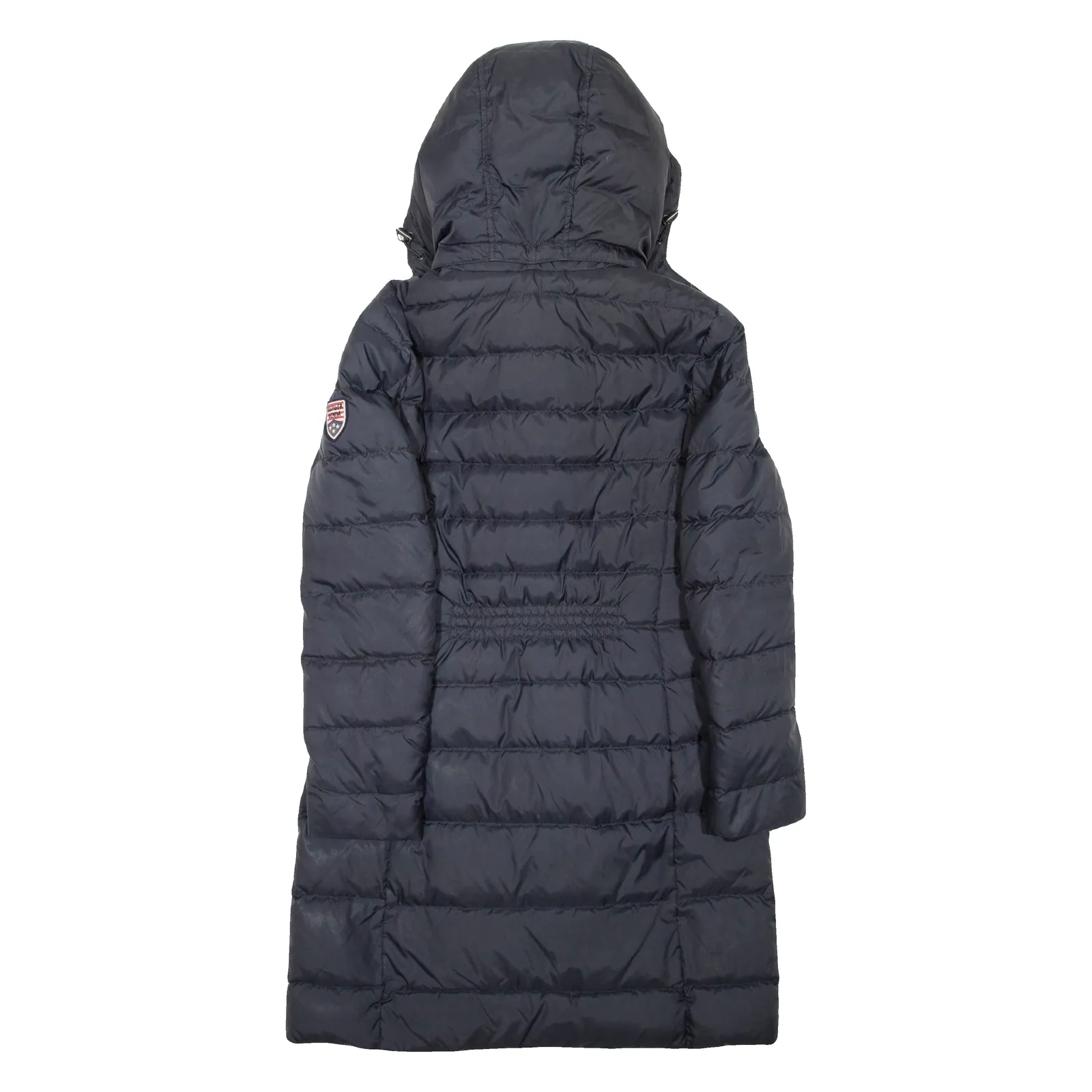 TOMMY HILFIGER Womens Puffer Jacket Black Hooded M