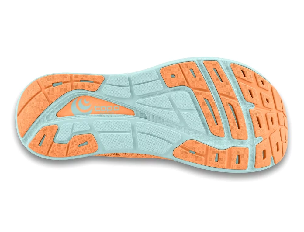 Topo Athletic Women's Phantom 3 - Orange/Sky