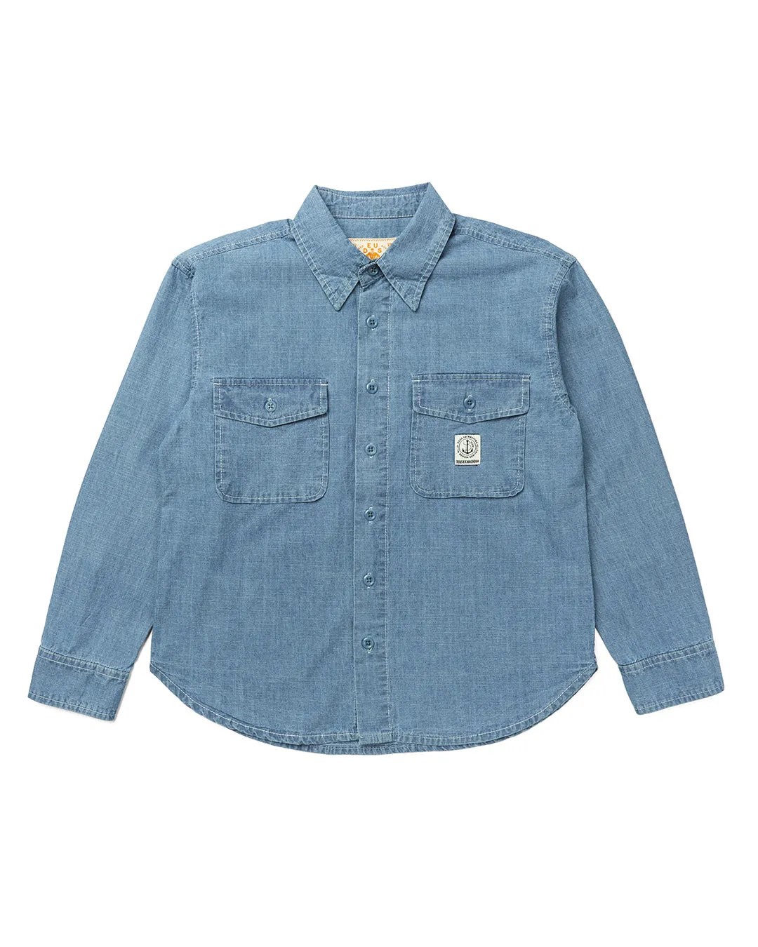 USN SHIRT - INDIGO BLUE CHAMBRAY