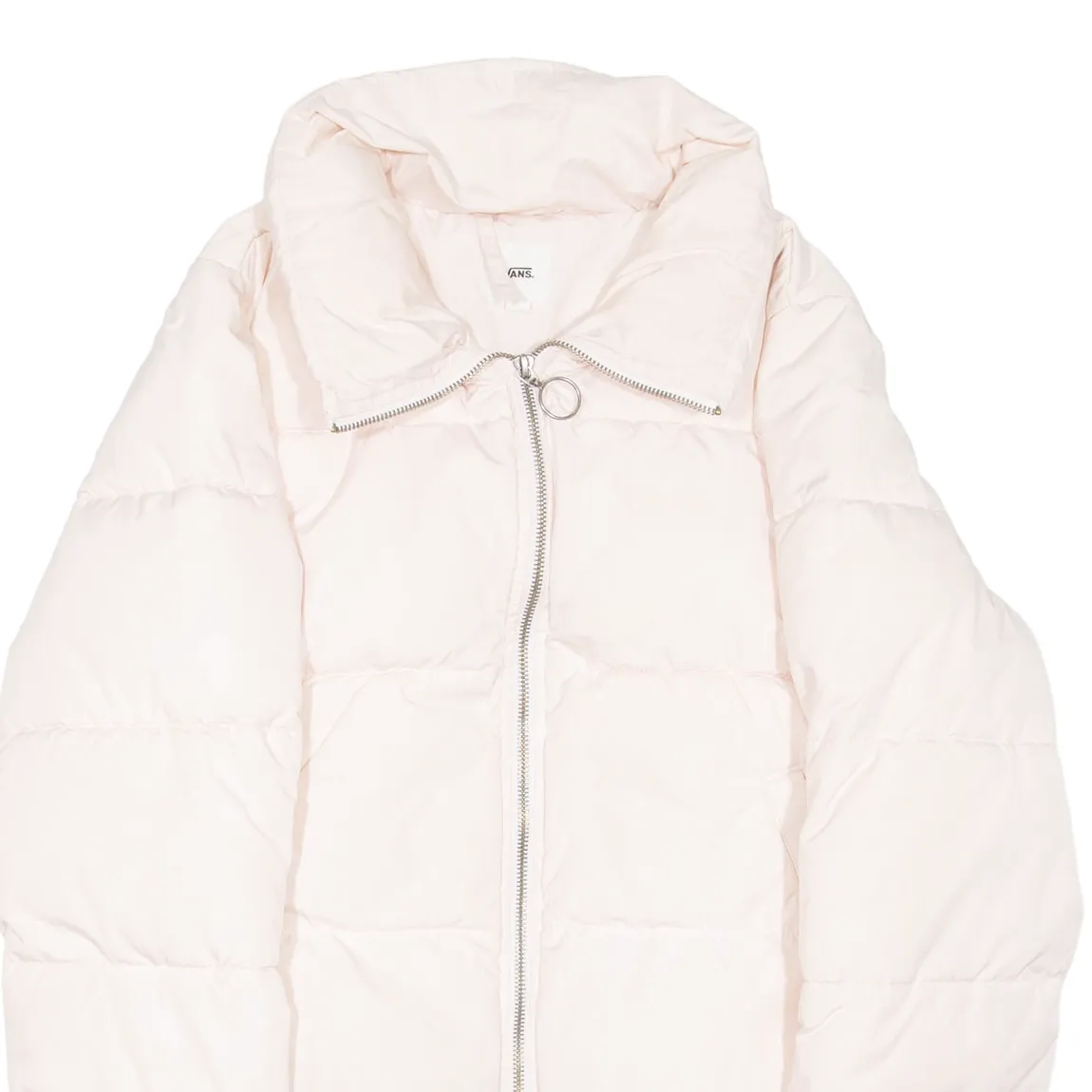 VANS Cropped Womens Puffer Jacket Pink S