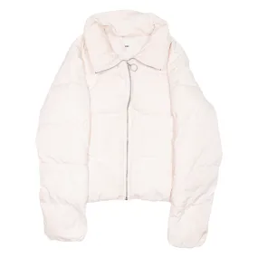 VANS Cropped Womens Puffer Jacket Pink S