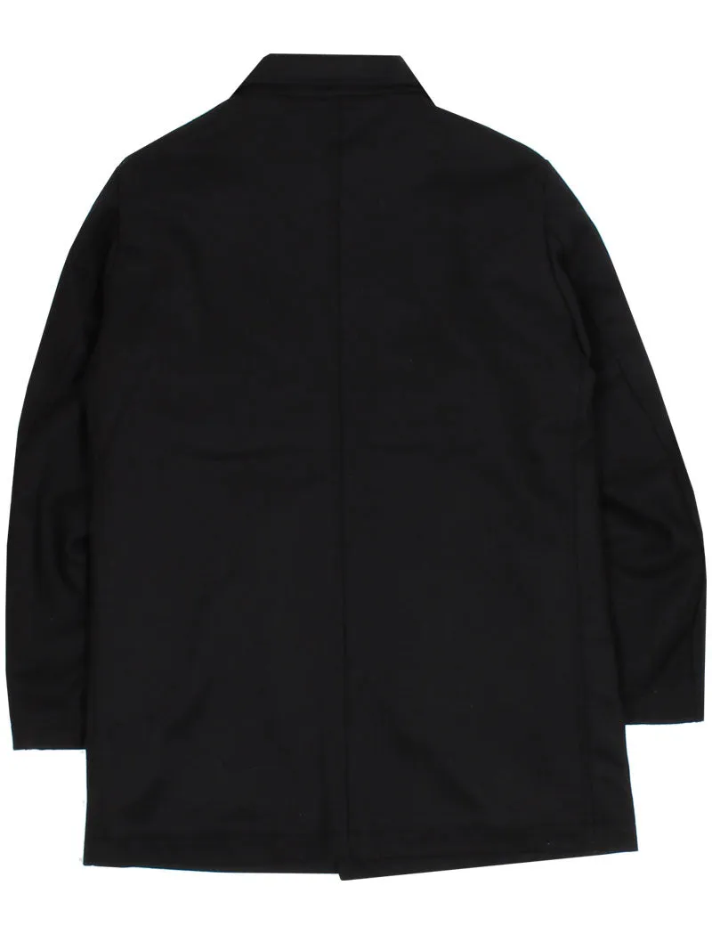 Vetra Marine Melton Coat Navy