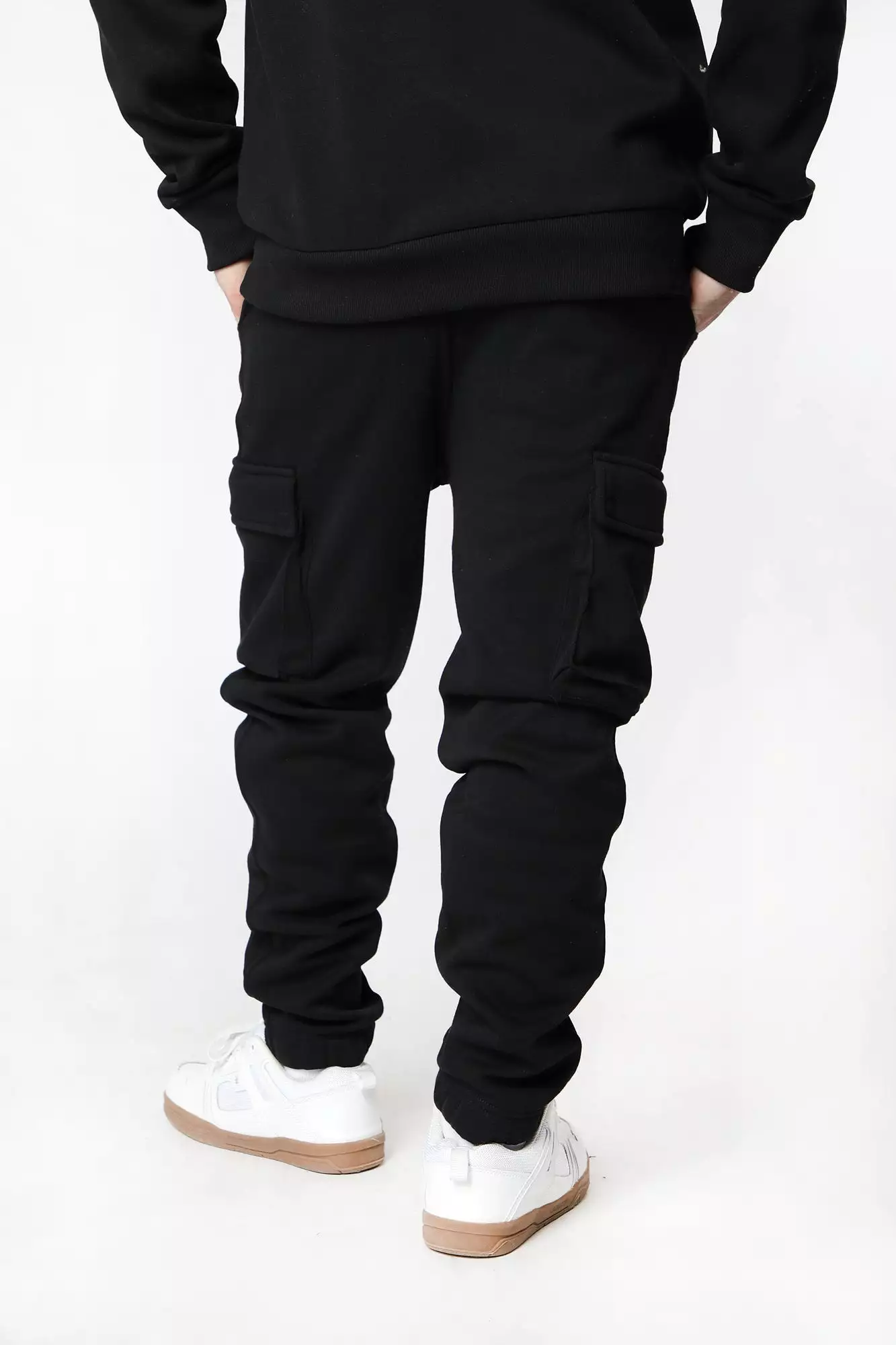 West49 Mens Fleece Cargo Jogger