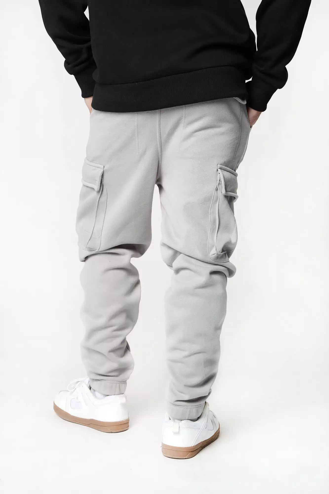 West49 Mens Fleece Cargo Jogger