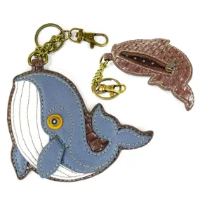 Whale Coin Purse and Key Chain