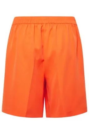 YOURS Curve Bright Orange Tailored Shorts