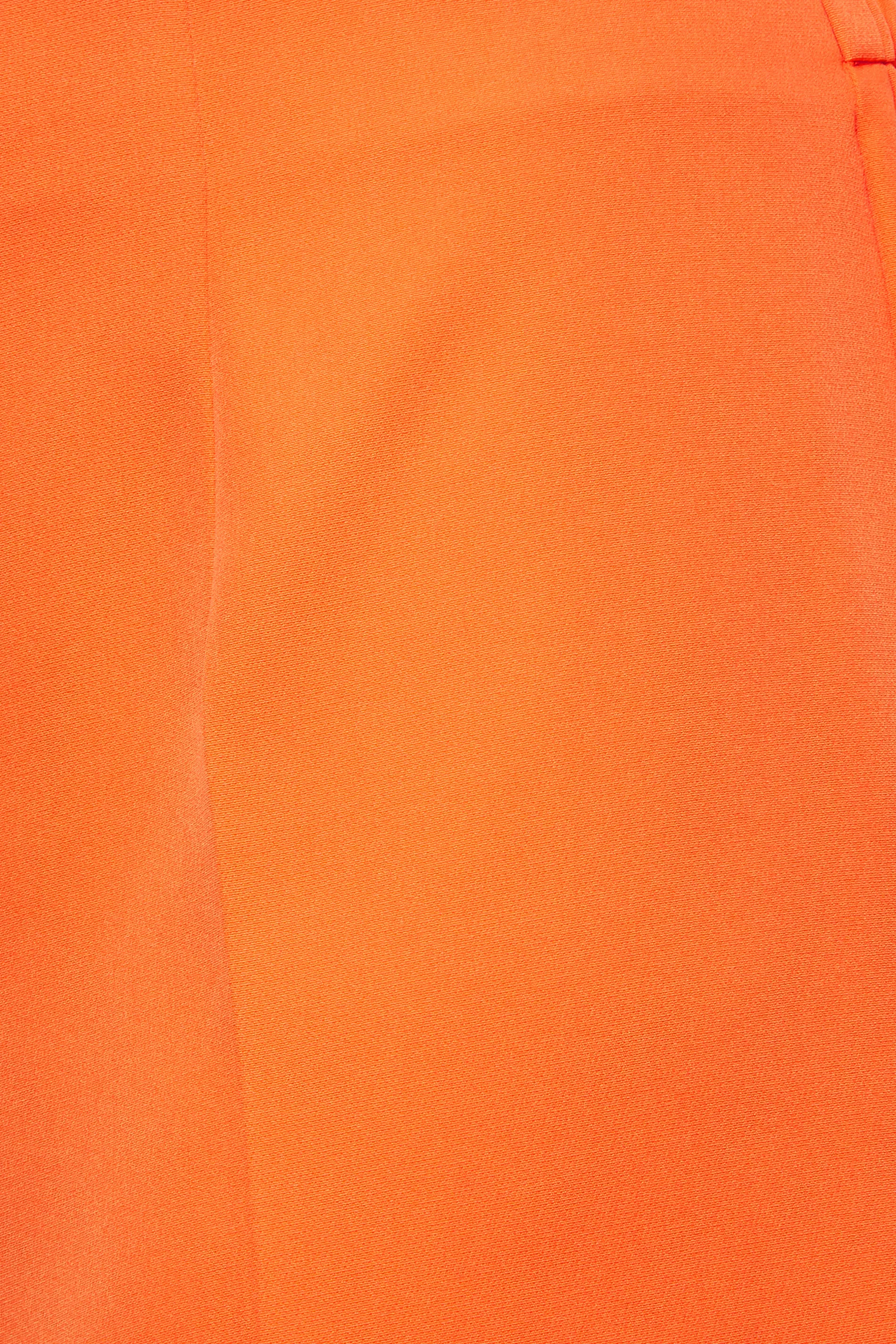 YOURS Curve Bright Orange Tailored Shorts