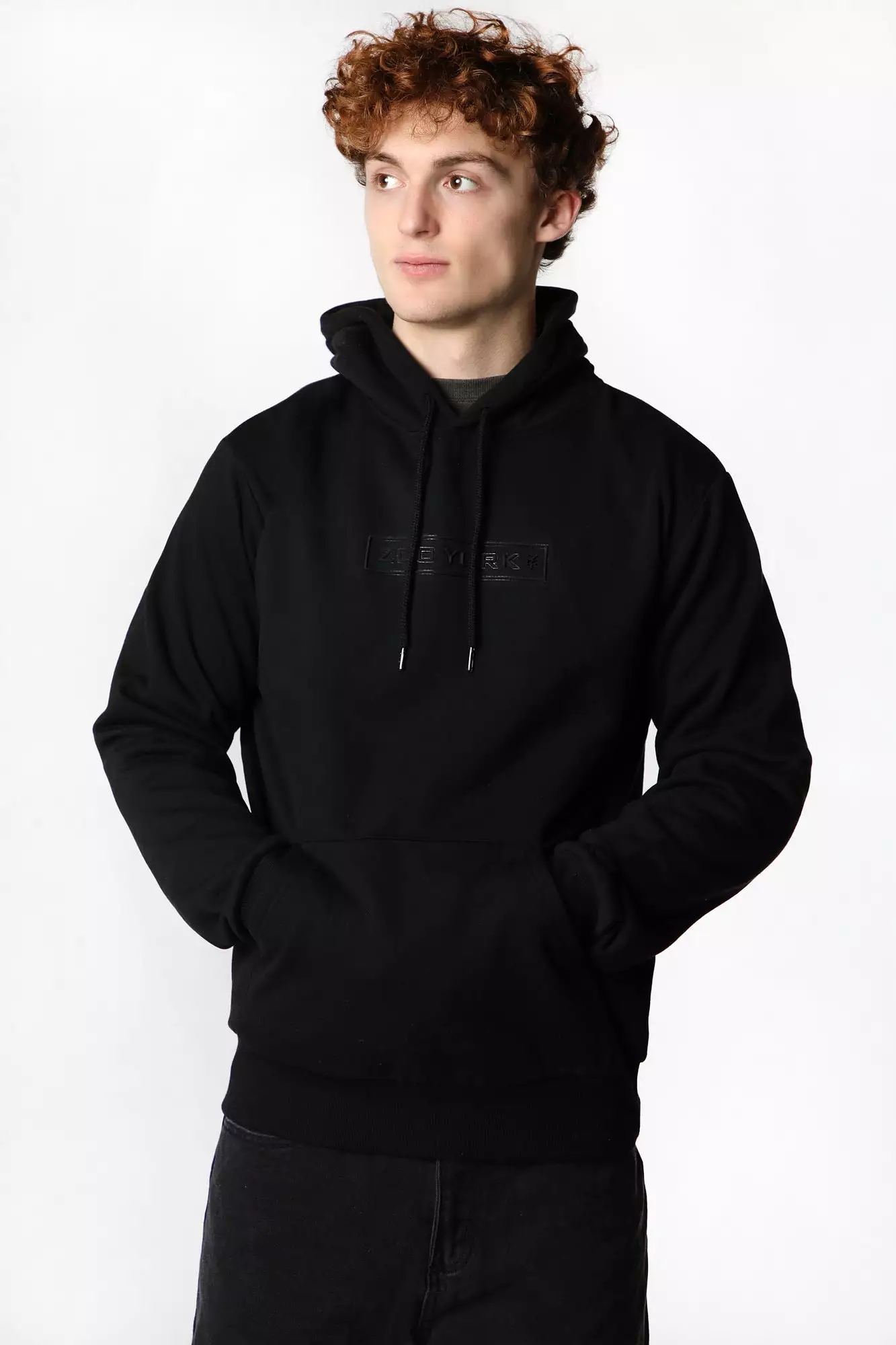 Zoo York Mens Tonal Logo Hoodie